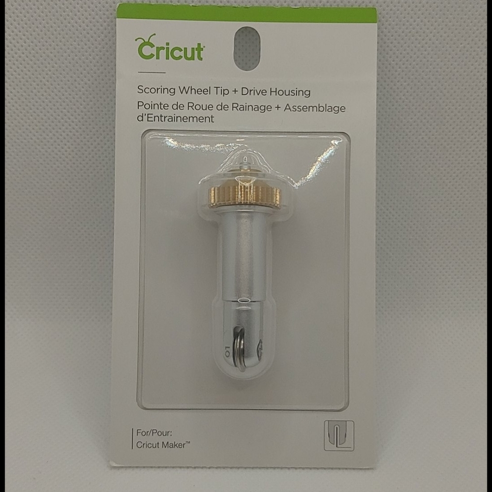Cricut Scoring Wheel Tip + Drive Housing NIB